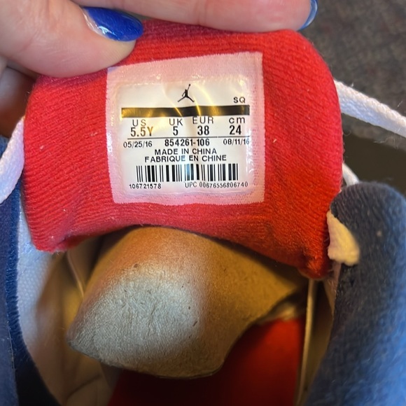 True Blue Jordan 3’s - Picture 4 of 5